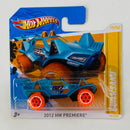 2012 Hot Wheels HW Premiere Quicksand celeste 6SP Blíster Europeo Primera Edición