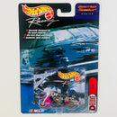 1999 Hot Wheels Racing NASCAR Deluxe Exide Jeff Burton 99 Scorchin Scooter fucsia con negro MC3 base ZAMAC