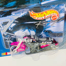 1999 Hot Wheels Racing NASCAR Deluxe Exide Jeff Burton 99 Scorchin Scooter fucsia con negro MC3 base ZAMAC