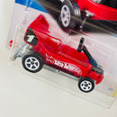 2023 Hot Wheels Experimotors Draggin' Wagon rojo 5SP base ZAMAC Primera Edición