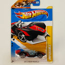 2012 Hot Wheels New Models Jorge Lorenzo Imparable negro con rojo OH5 Primera Edición