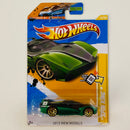 2012 Hot Wheels New Models Shane Warne Spin King verde metálico 10SP Primera Edición