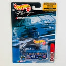 2000 Hot Wheels Racing NASCAR Limited Edition 1/25,000 Deluxe STP John Andretti 43 School Bus azul Llantas de Goma Goodyear