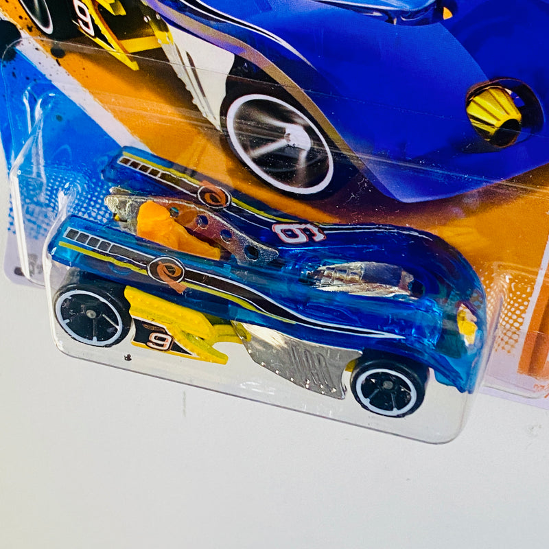 2012 Hot Wheels Track Stars Motoblade azul OH5 Blíster Europeo