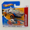 2012 Hot Wheels Thrill Racers Beach Sharkruiser gris metálico OH5 Blíster Europeo