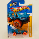 2012 Hot Wheels New Models Quicksand celeste 6SP Primera Edición