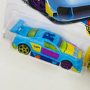 2017 Hot Wheels HW Art Cars Amazoom celeste PR5