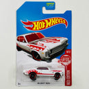 2017 Hot Wheels RED EDITION Target Exclusive 68 Chevy Nova blanco con flamas MC5