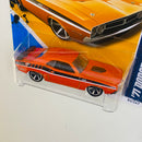 2012 Hot Wheels Muscle Mania Mopar 71 Dodge Challenger naranja MC5 Blíster Europeo