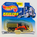 2000 Hot Wheels Haulers Hot Rod Snowplow Camión Quitanieves azul 10DOT Primera Edición