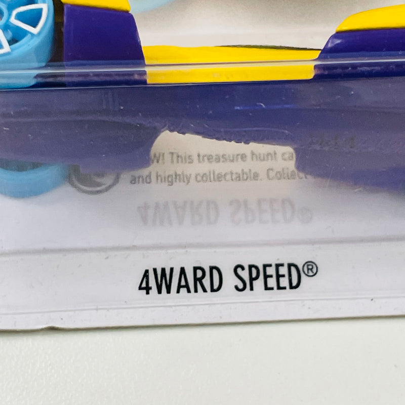 2016 Hot Wheels Treasure Hunt Sky Show 4ward Speed amarillo TRAP5