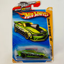 2010 Hot Wheels New Models Custom 10 Camaro SS Chevrolet verde PR5 Primera Edición - Detalle Burbuja