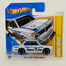 2012 Hot Wheels HW Premiere BMW 2002 blanco MC5 Blíster Europeo Primera Edición