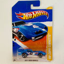 2011 Hot Wheels New Models 69 Copo Corvette Chevrolet azul MC5 Primera Edición