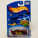 2002 Hot Wheels First Editions Custom Cougar Mercury 028 negro PR5 Primera Edición