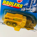 2000 Hot Wheels Haulers Bio Blitzers Classic Hauler Camión Volquete plata metálico 6SP Primera Edición - Detalle Burbuja