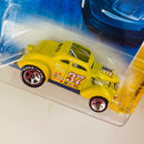 2008 Hot Wheels New Models Pass 'N Gasser 1937 Ford Coupe amarillo 5SP Primera Edición