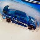 2012 Hot Wheels New Models Mopar Dodge Charger Drift Car azul metálico OH5 Primera Edición