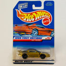 1998 Hot Wheels First Editions IROC Firebird Pontiac dorado metálico Goodyear 5SP Primera Edición