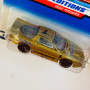 1998 Hot Wheels First Editions IROC Firebird Pontiac dorado metálico Goodyear 5SP Primera Edición