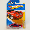 2012 Hot Wheels New Models 81 Camaro Chevrolet rojo 5SP Primera Edición
