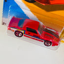 2012 Hot Wheels New Models 81 Camaro Chevrolet rojo 5SP Primera Edición