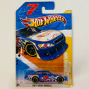 2011 Hot Wheels New Models Danica Patrick 2010 Chevy Impala azul con flamas MC5 Primera Edición