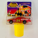 1998 Hot Wheels NASCAR Reese's Racing Promotional Bill Elliott 94 McDonalds Coca Cola Ford Taurus rojo Llantas Goodyear