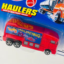 1999 Hot Wheels Haulers Custom Cabover Hauler Camión de Carga rojo 3SP Primera Edición
