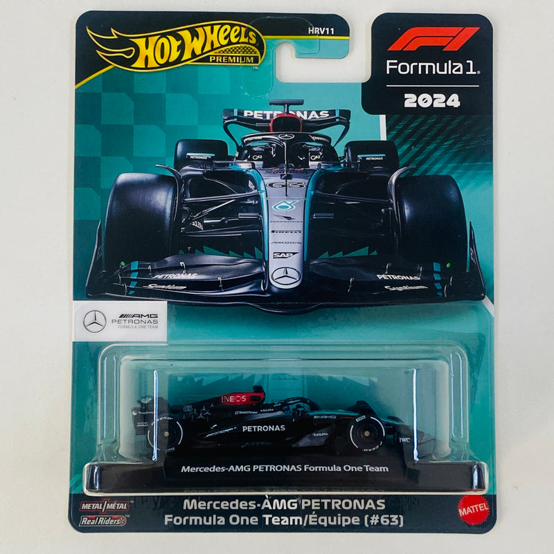 2025 Hot Wheels Premium Formula One Collection F1 Formula 1 Mercedes AMG PETRONAS Formula One Team