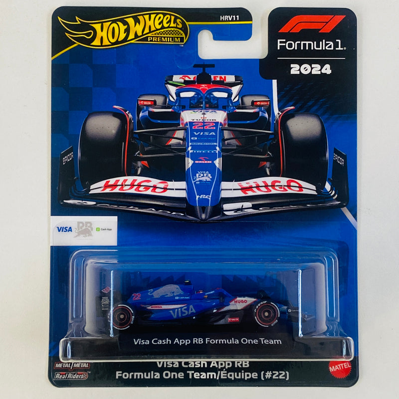 2025 Hot Wheels Premium Formula One Collection F1 Formula 1 Visa Cash App RB Formula One Team