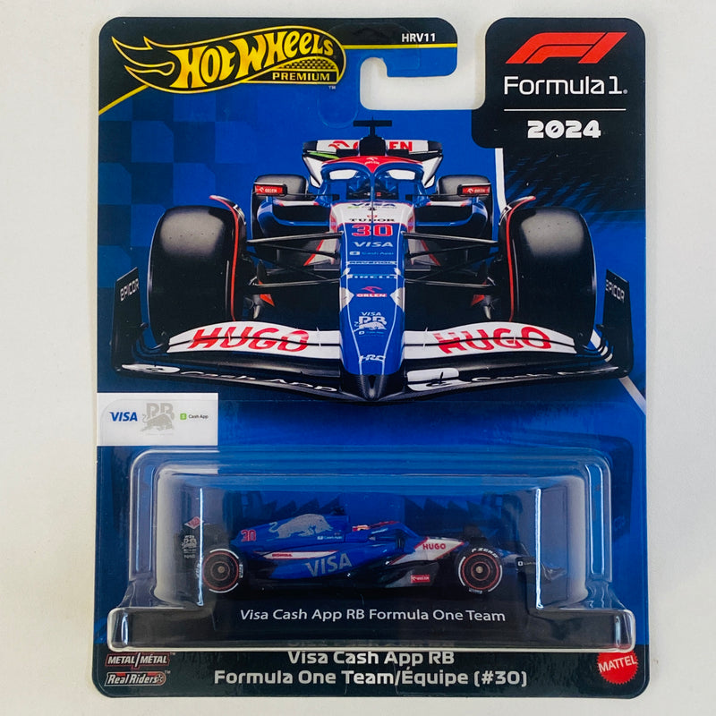 2025 Hot Wheels Premium Formula One Collection F1 Formula 1 Visa Cash App RB Formula One Team