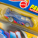 2001 Hot Wheels Pavement Pounders Exclusive Sol-Aire CX-4 y camión Short Nose Sleeper Cab Truck Primera Edición