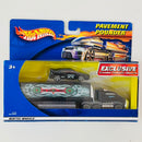 2003 Hot Wheels Pavement Pounders Exclusive Lotus Esprit y camión Future Truck