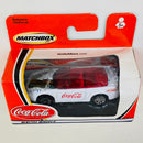 2002 Matchbox Coca Cola Coke Canada Exclusive 1999 Ford Mustang Convertible blanco