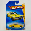 2009 Hot Wheels New Models 71 Dodge Demon amarillo 5SP Primera Edición