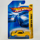 2008 Hot Wheels New Models 69 Dodge Coronet Super Bee amarillo 5SP Primera Edición