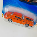 2010 Hot Wheels New Models 71 Dodge Charger naranja 5SP Primera Edición