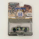 2022 Greenlight Battalion 64 1985 Chevrolet M1008 CUCV US Army Military Police verde camuflado Llantas de Goma