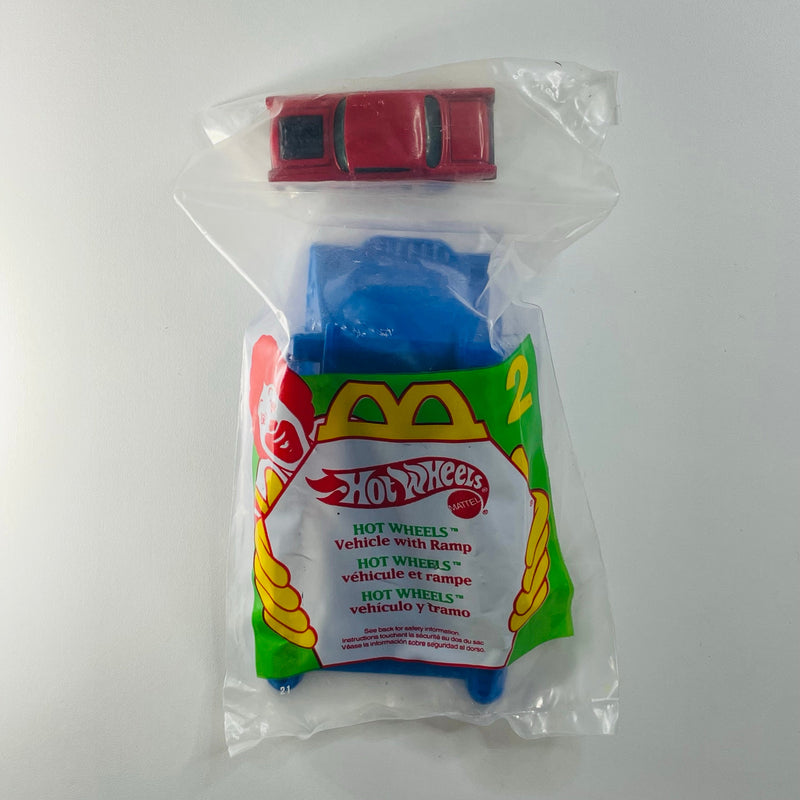 1995 Hot Wheels McDonalds Happy Meal Totally Toy Promotional 57 Chevy rojo 5SP - En Bolsa Baggie