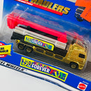 1998 Hot Wheels 24K Plated Gold Haulers Toy R Us 50 Years Forever Fun Cabover Boom Truck Camión Grúa oro cromado 7SP