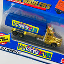 1998 Hot Wheels 24K Plated Gold Haulers Toy R Us 50 Years Forever Fun Standard Tank Truck Camión Cisterna oro cromado 7SP