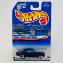 1999 Hot Wheels First Editions 1970 Chevelle SS Chevrolet azul metálico 5SP base ZAMAC Primera Edición