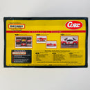 1999 Matchbox Collectibles 1:43 Coca Cola Collection Coke 1958 Porsche 356A Coupe blanco Llantas de Goma - Escala 1:43