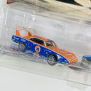 2022 Hot Wheels Premium Car Culture Plymouth 2 Pack Set de 2 - 70 Plymouth Superbird y 70 Plymouth Roadrunner con Llantas de Goma RR - Detalle Burbuja