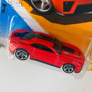 2012 Hot Wheels New Models 12 Camaro ZL1 rojo MC5 Primera Edición