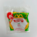 1997 Hot Wheels McDonalds Happy Meal Taxi amarillo 5SP - En Bolsa Baggie