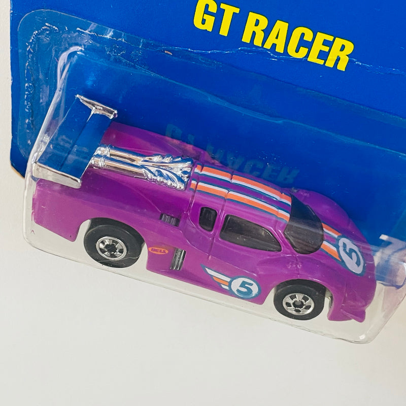 1990 Hot Wheels Speed Points GT Racer 74 morado BW base ZAMAC