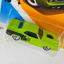 2012 Hot Wheels New Models 71 Hemi Cuda Plymouth verde 5SP Primera Edición