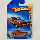 2009 Hot Wheels New Models 70 Plymouth AAR Cuda naranja 5SP Primera Edición